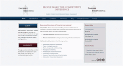 Desktop Screenshot of executive-directions.com