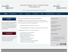 Tablet Screenshot of executive-directions.com